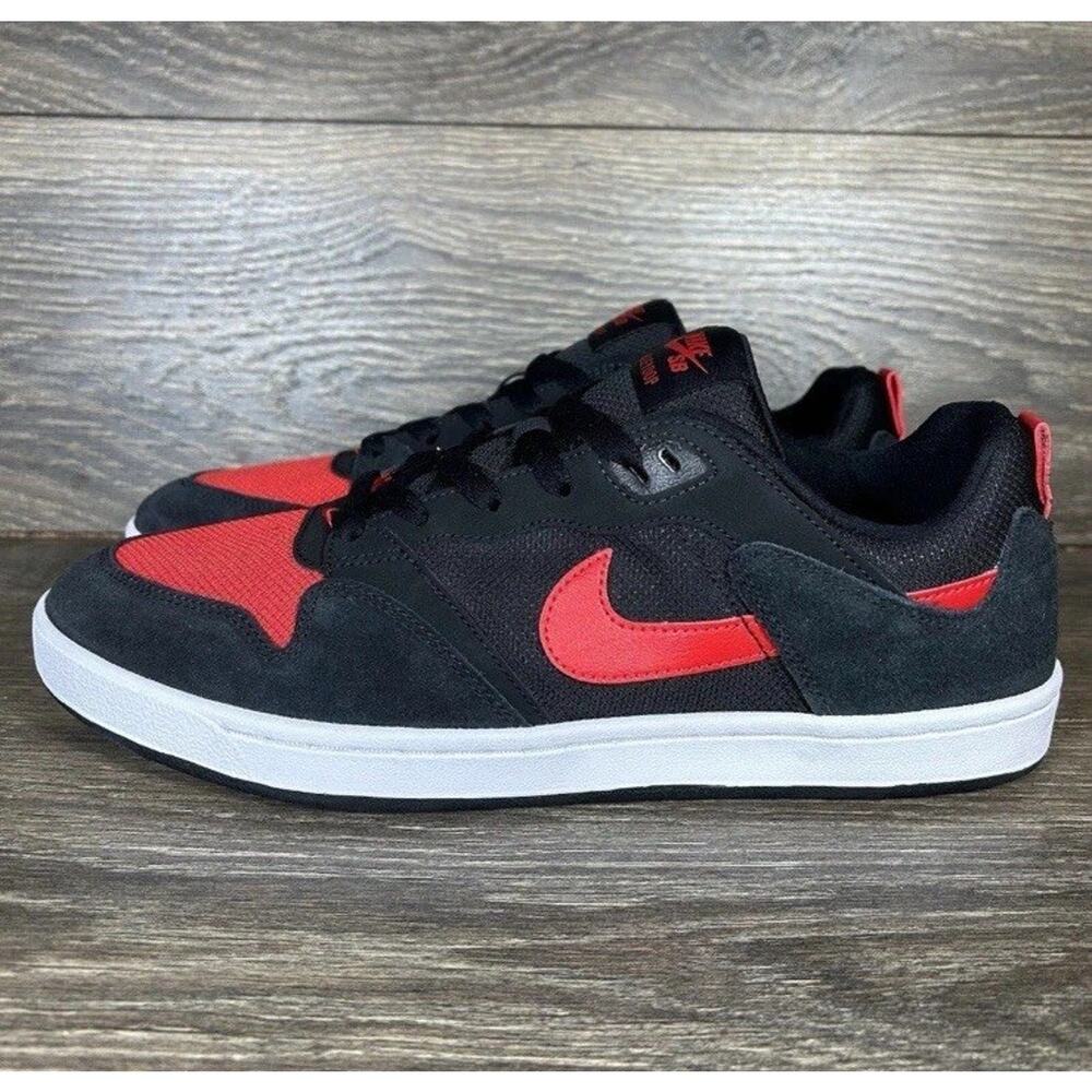 Nike SB Alleyoop Men's Size 13 Black Uni. Red Skateboarding Active Casual NWHOB - Picture 6 of 8